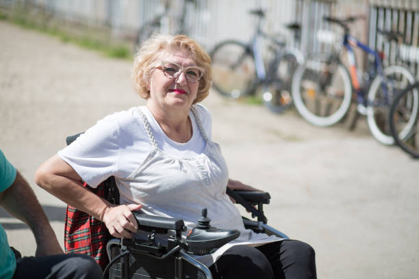 istock Woman in wheelchair 670163572
