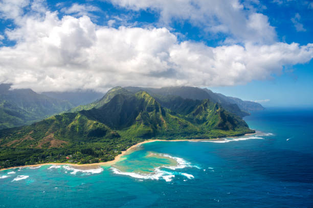 istock View on Napali Coast on Kauai island on Hawaii 670163736