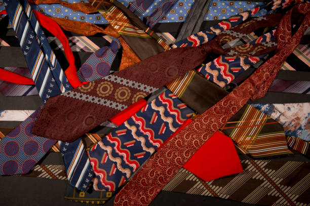 istock Group of neckties 670164186