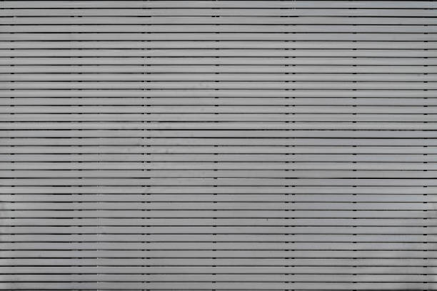 istock Metal wall facade line pattern, Bangkok, Thailand 670169132