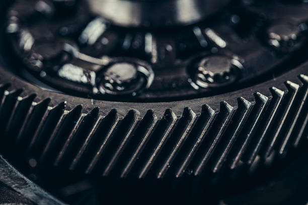 istock Gearbox metal wheels close-up 670188784