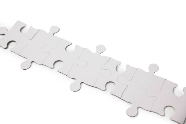 istock Overhead of jigsaw 670190062