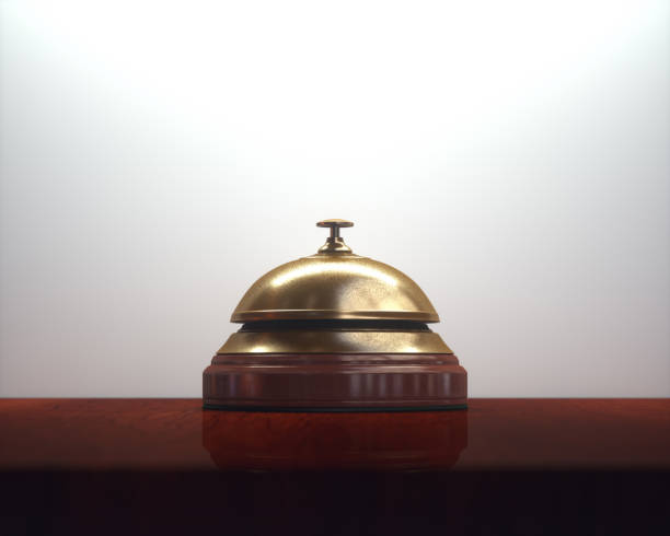 istock Vintage Golden Bell 670196410