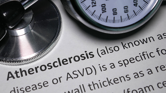 Atherosclerosis - arteriosclerotic vascular disease.