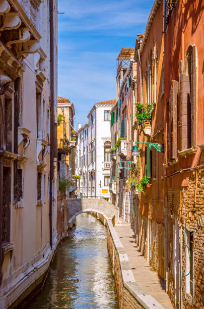 istock Traditional architecture and narrow canals in Venice, Italy 670199058