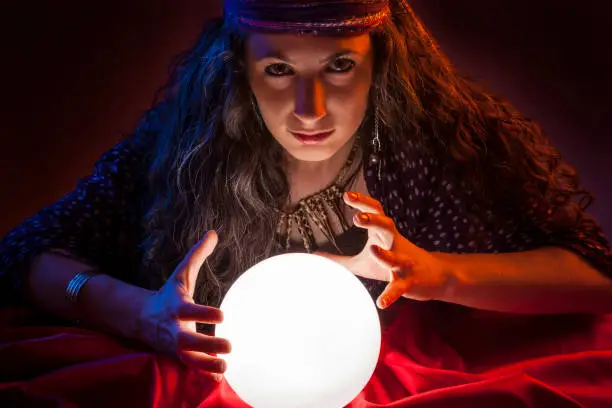 Fortune Teller and Crystal Ball.