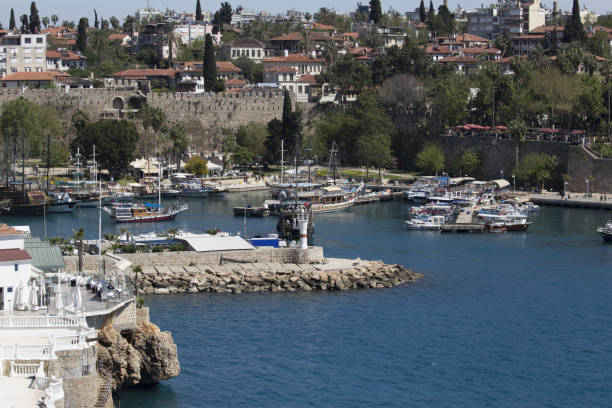 istock Kaleici district and Yivli Minaret view in Antalya 670212906