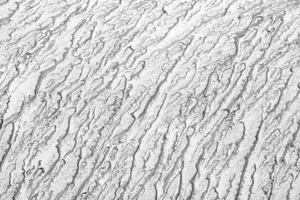 close-up texture isolated mud splashes by car stock photo