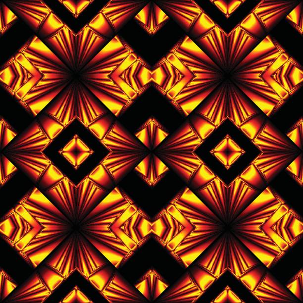 Fire Reflected Design 20+ Mosaic Fire Pattern Flame Stock Illustrations, Royalty-Free Vector ...