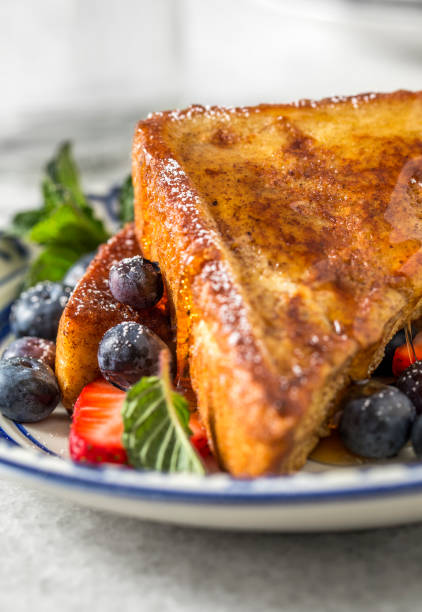 istock French Toast With Berries and Maple Syrup 670237482