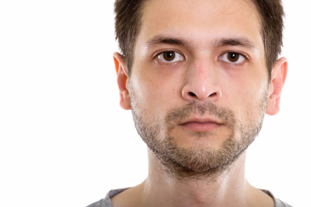 istock Studio shot close up of young man 670271404