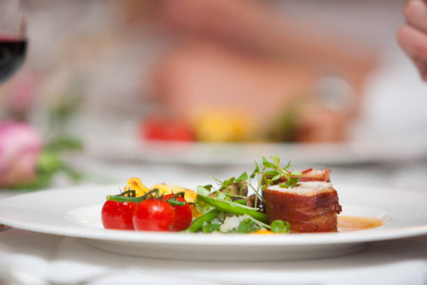 istock Very tasteful dinner in a restaurant 670271820