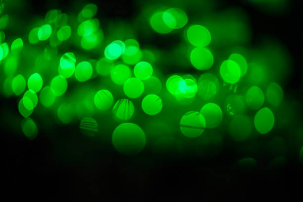 istock Beautiful green bokeh background 670276316