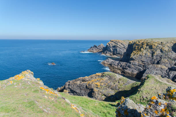 Groix Island in Brittany, panorama