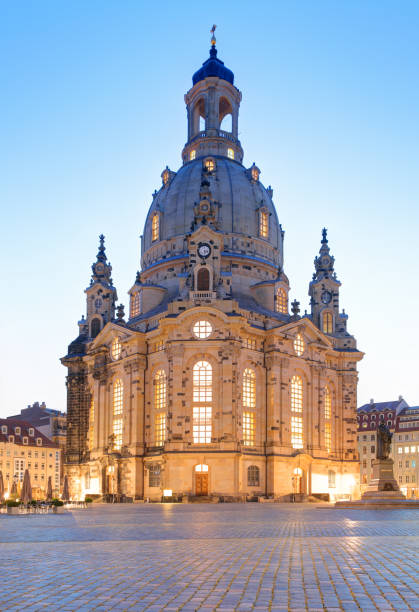 istock Frauenkirche cathedral in Dresden, Germany 670319184