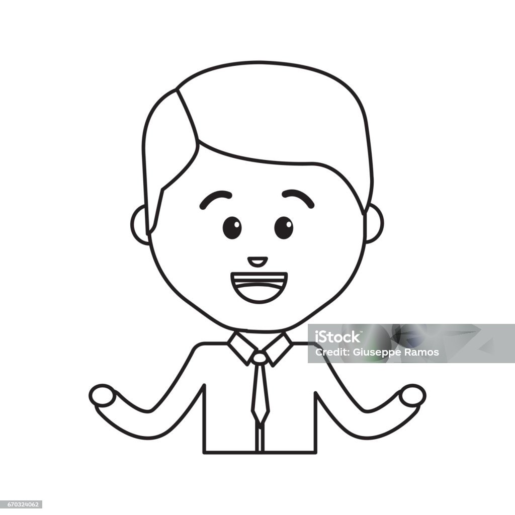 Avatar Doanh Nhân Dòng Phim Hoạt Hình Khuôn Mặt Biểu Hiện Hạnh ...