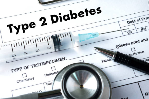 type 2 diabetes doctor a test disease health medical concept type 2 diabetes doctor a test disease health medical concept type 2 diabetes stock pictures, royalty-free photos & images