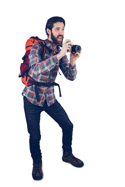 istock Excited photographer talking picture 670336804