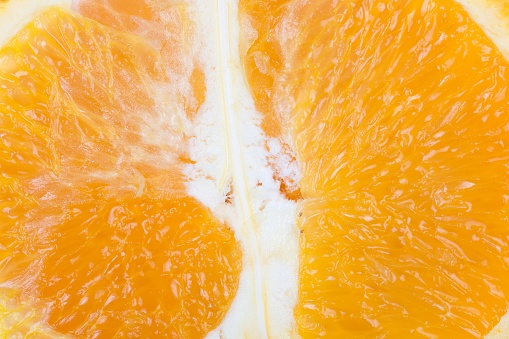 Sliced orange background or texture