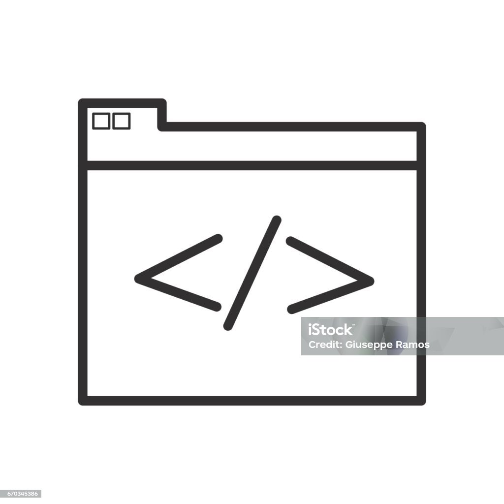 File. Figure Figure Virtual Folder With File Documents Saved Stock Illustration ...
