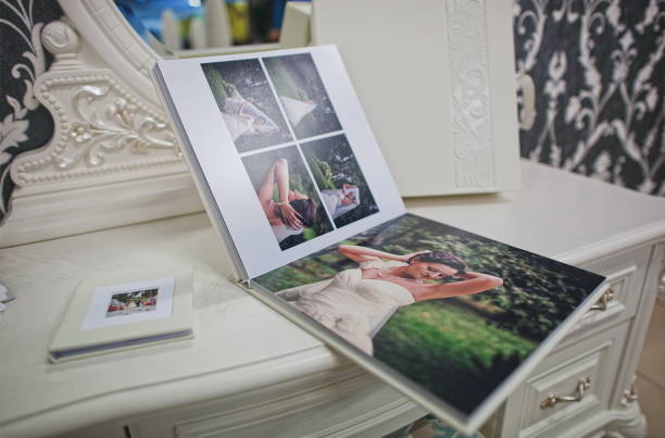 istock white classic leather photo book and album 670367066