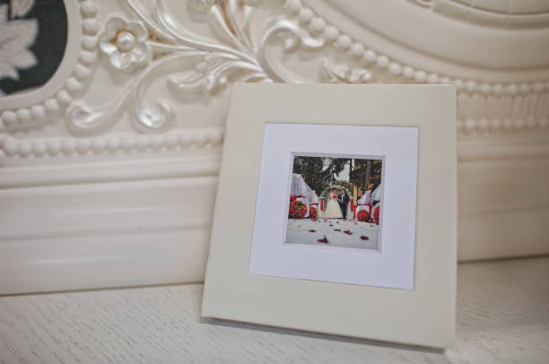 istock white classic leather photo book and album 670367110