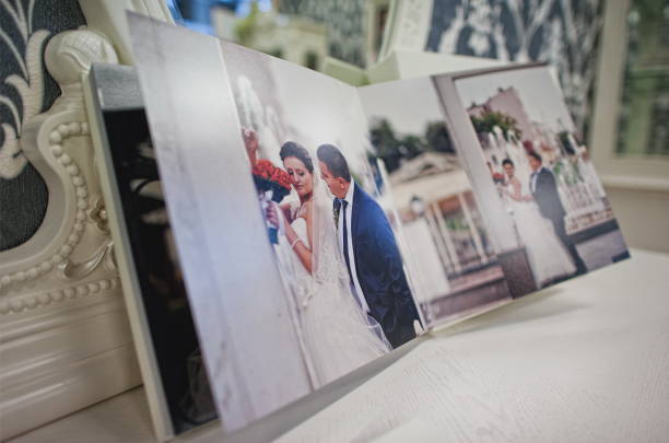 istock white classic leather photo book and album 670367120
