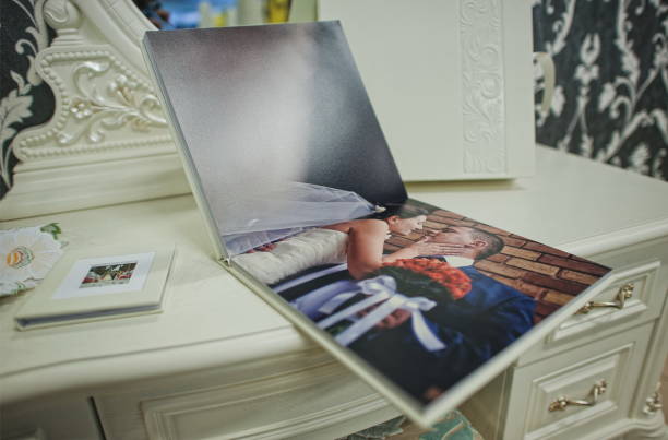 istock white classic leather photo book and album 670367136