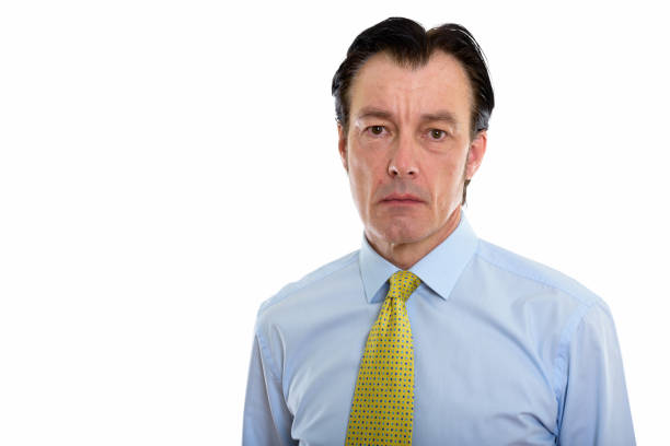 istock Studio shot of mature handsome businessman 670370196