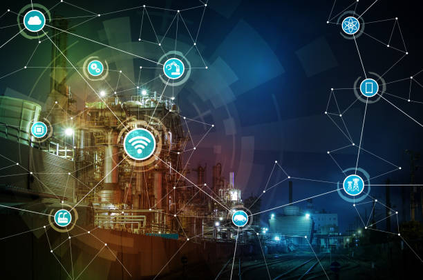 istock smart factory conceptual abstract, Internet of Things, Industry4.0 670370854