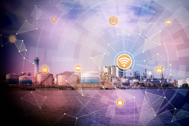 istock smart factory conceptual abstract, Internet of Things, Industry4.0 670370986
