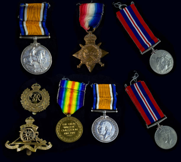 istock Collection of War Medals 670383326