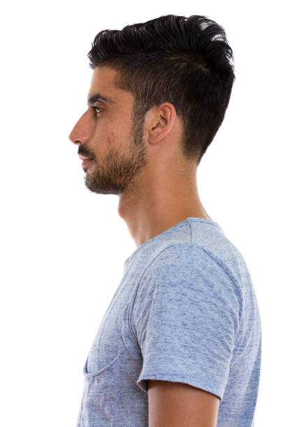 istock Profile view of young Persian man 670412634