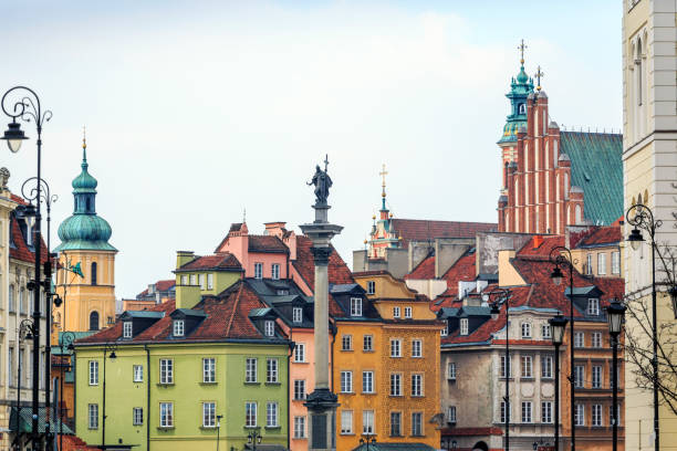 istock Warsaw city center 670421528