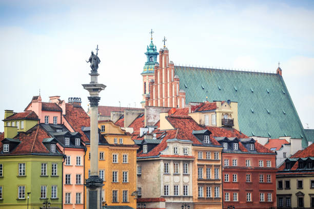 istock Warsaw city center 670421728