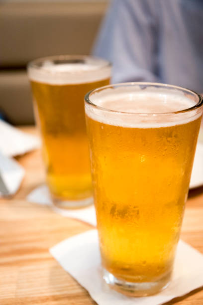 istock frozen glasses of beer on the table 670422108