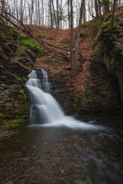 istock Bridesmaid Falls in Bushkill Pennsylvania 670432880