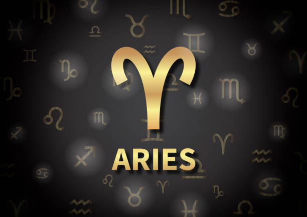 istock An illustration representing the zodiac sign of Aries 670433870