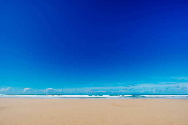 istock Watergate Bay Beach, Newquay, Cornwall, bright September day. 670448092