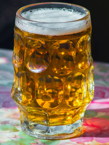 istock glass of fresh beer on a table 670448234