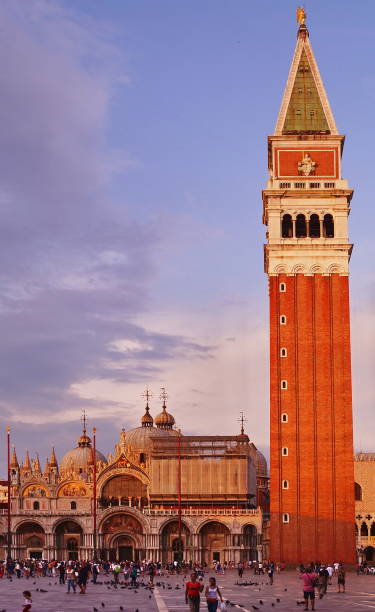 istock San Marco square at sunset, Venice 670449134