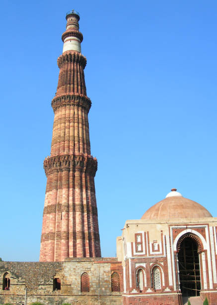 istock The Qutb Minar monument in New Delhi, India 670449272