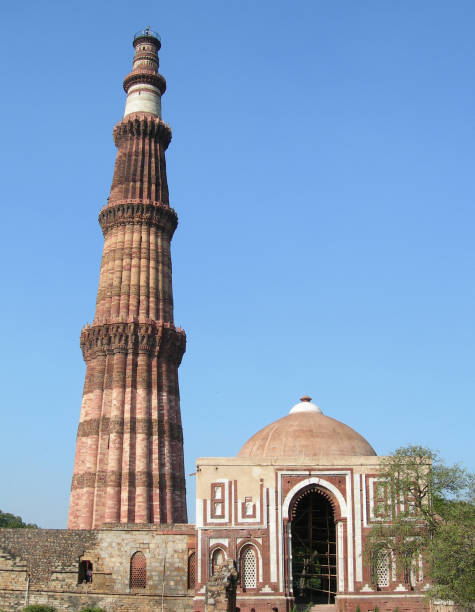 istock The Qutb Minar monument in New Delhi, India 670449276