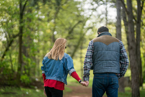 istock Couple in love going for a walk 670456716