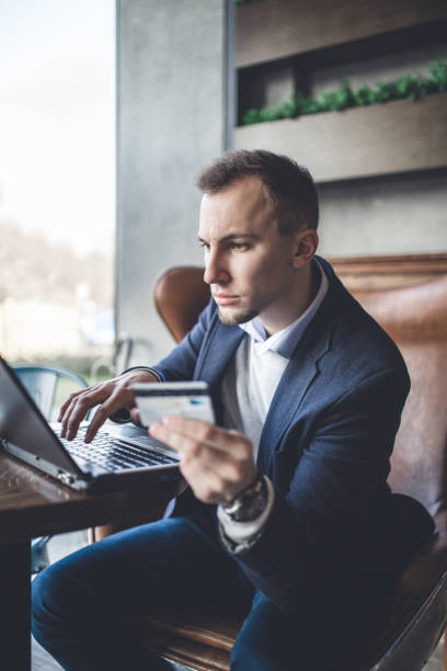 istock Business man in cafe 670472996