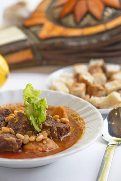 istock Beef stew Moroccan style - Moroccan food menu 670473174