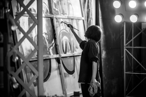 Artist Is Painting