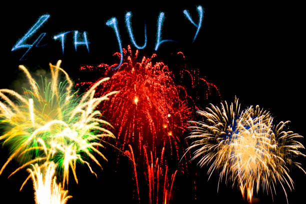 istock Fourth of July fireworks celebration 670505550