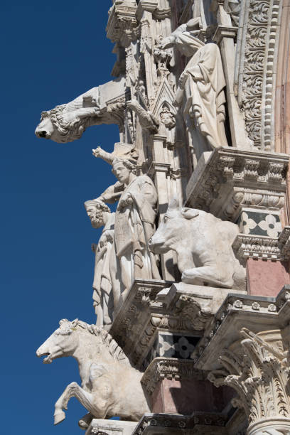 istock Architectural details of Siena Cathedral 670510260