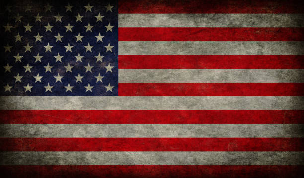 istock Grunge USA Flag 670521032